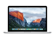 MacBook Pro 15” with Retina Display/ Quad-core i7 2.5GHz/ 16GB/ 512GB flash/ Iris Pro Graphics/ AMD Radeon R9 M370X w/2GB MacBook Pro 15” with Retina Display/ Quad-core i7 2.5GHz/ 16GB/ 512GB flash/ Iris Pro Graphics/ AMD Radeon R9 M370X w/2GB