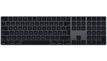 Magic Keyboard with Numeric Keypad - Slovak - Space Grey Magic Keyboard with Numeric Keypad - Slovak - Space Grey
