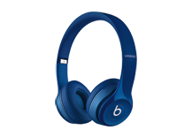 Beats Solo2 Wireless Headphones - Gloss Blue Beats Solo2 Wireless Headphones - Gloss Blue