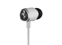 G150i Ferrari Cavallino Earphones - 3 Button Remote - White G150i Ferrari Cavallino Earphones - 3 Button Remote - White