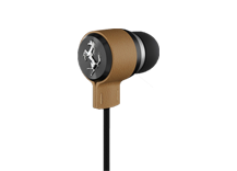 T150i Ferrari Cavallino Earphones - 3 Button Remote - Tan T150i Ferrari Cavallino Earphones - 3 Button Remote - Tan