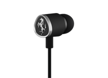 G150i Ferrari Cavallino Earphones - 3 Button Remote - Black G150i Ferrari Cavallino Earphones - 3 Button Remote - Black