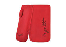 bugatti Perfect Velvety nubuck leather cherry for iPhone 4 / 4S bugatti Perfect Velvety nubuck leather cherry for iPhone 4 / 4S