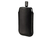 Leather Pouch for iPhone 4 - black Leather Pouch for iPhone 4 - black