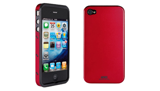 SeeJacket® Alu for iPhone 4 - wine red SeeJacket® Alu for iPhone 4 - wine red