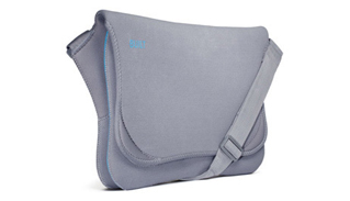 Neoprene Messenger Bag - Slate / Cornflower Blue Neoprene Messenger Bag - Slate / Cornflower Blue