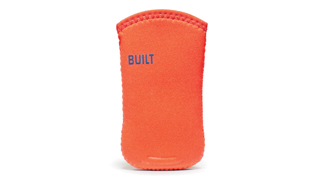Neoprene Phone Sleeve For iPhone® 4 - Fireball / Cornflower Blue Neoprene Phone Sleeve For iPhone® 4 - Fireball / Cornflower Blue