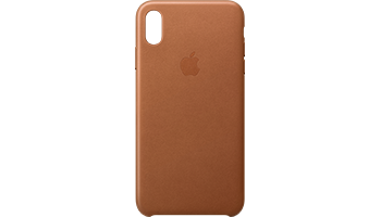 iPhone XS Max Leather Case - Saddle Brown iPhone XS Max Leather Case - Saddle Brown