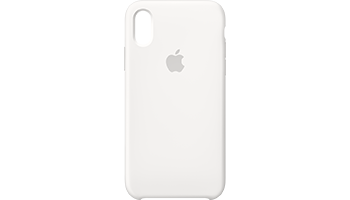 iPhone XS Silicone Case - White iPhone XS Silicone Case - White