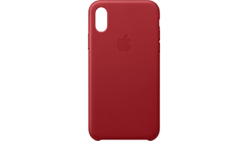 iPhone XS Leather Case - (PRODUCT)RED iPhone XS Leather Case - (PRODUCT)RED