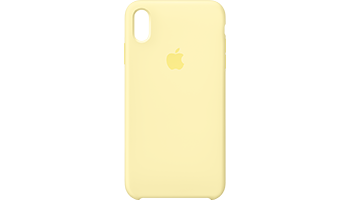 iPhone XS Max Silicone Case - Mellow Yellow iPhone XS Max Silicone Case - Mellow Yellow