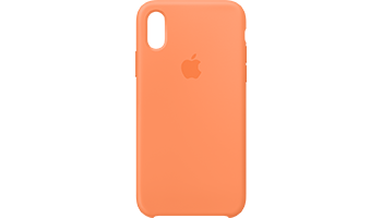 iPhone XS Silicone Case - Papaya iPhone XS Silicone Case - Papaya
