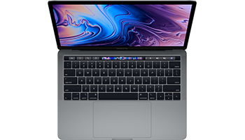 MacBook Pro 13-inch with Touch Bar/ 2.4GHz quad-core Intel Core i5/ 8GB/ 256GB - Space Grey MacBook Pro 13-inch with Touch Bar/ 2.4GHz quad-core Intel Core i5/ 8GB/ 256GB - Space Grey