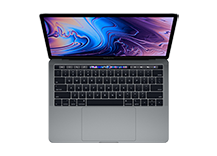 MacBook Pro 13-inch with Touch Bar/ 1.4GHz quad-core Intel Core i5/ 8GB/ 256GB - Space Grey MacBook Pro 13-inch with Touch Bar/ 1.4GHz quad-core Intel Core i5/ 8GB/ 256GB - Space Grey