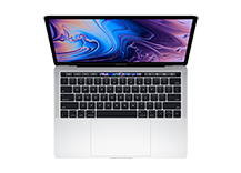 MacBook Pro 13-inch with Touch Bar/ 1.4GHz quad-core Intel Core i5/ 8GB/ 256GB - Silver MacBook Pro 13-inch with Touch Bar/ 1.4GHz quad-core Intel Core i5/ 8GB/ 256GB - Silver