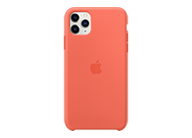 iPhone 11 Pro Max Silicone Case - Clementine (Orange) iPhone 11 Pro Max Silicone Case - Clementine (Orange)