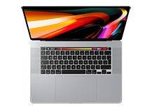 MacBook Pro 16-inch/ 2.3GHz 8-core Intel Core i9/ 16GB/ 1TB/ AMD Radeon Pro 5500M - Silver MacBook Pro 16-inch/ 2.3GHz 8-core Intel Core i9/ 16GB/ 1TB/ AMD Radeon Pro 5500M - Silver