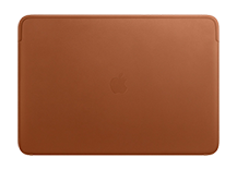 Leather Sleeve for 16-inch MacBook Pro - Saddle Brown