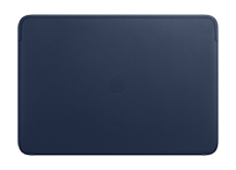Leather Sleeve for 16-inch MacBook Pro - Midnight Blue