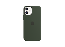 iPhone 12 mini Silicone Case with MagSafe - Cypress Green