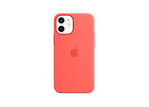 iPhone 12 mini Silicone Case with MagSafe - Pink Citrus