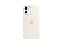 iPhone 12 mini Silicone Case with MagSafe - White iPhone 12 mini Silicone Case with MagSafe - White