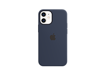 iPhone 12 mini Silicone Case with MagSafe - Deep Navy iPhone 12 mini Silicone Case with MagSafe - Deep Navy