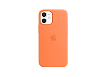 iPhone 12 mini Silicone Case with MagSafe - Kumquat