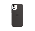 iPhone 12 mini Silicone Case with MagSafe - Black