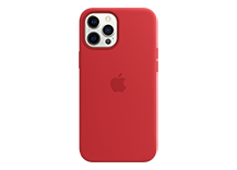 iPhone 12 Pro Max Silicone Case with MagSafe - (PRODUCT)RED iPhone 12 Pro Max Silicone Case with MagSafe - (PRODUCT)RED