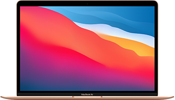 13-inch MacBook Air/ Apple M1 chip with 8-core CPU and 7-core GPU/ 256GB - Gold 13-inch MacBook Air/ Apple M1 chip with 8-core CPU and 7-core GPU/ 256GB - Gold