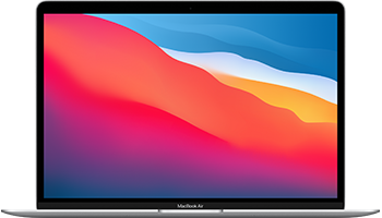 13-inch MacBook Air/ Apple M1 chip with 8-core CPU and 7-core GPU/ 256GB - Silver 13-inch MacBook Air/ Apple M1 chip with 8-core CPU and 7-core GPU/ 256GB - Silver