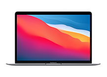 13-inch MacBook Air/ Apple M1 chip with 8-core CPU and 7-core GPU/ 8GB/ 256GB - Space Grey 13-inch MacBook Air/ Apple M1 chip with 8-core CPU and 7-core GPU/ 8GB/ 256GB - Space Grey
