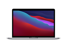13-inch MacBook Pro/ Apple M1 chip with 8‑core CPU and 8‑core GPU/ 256GB SSD - Space Grey 13-inch MacBook Pro/ Apple M1 chip with 8‑core CPU and 8‑core GPU/ 256GB SSD - Space Grey