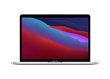 13-inch MacBook Pro/ Apple M1 chip with 8‑core CPU and 8‑core GPU/ 512GB SSD - Silver