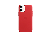 iPhone 12 mini Leather Case with MagSafe - (PRODUCT)RED iPhone 12 mini Leather Case with MagSafe - (PRODUCT)RED