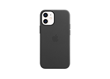 iPhone 12 mini Leather Case with MagSafe - Black iPhone 12 mini Leather Case with MagSafe - Black