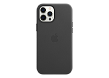 iPhone 12 Pro Max Leather Case with MagSafe - Black iPhone 12 Pro Max Leather Case with MagSafe - Black