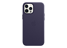 iPhone 12 Pro Max Leather Case with MagSafe - Deep Violet iPhone 12 Pro Max Leather Case with MagSafe - Deep Violet