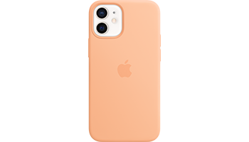 iPhone 12 mini Silicone Case with MagSafe - Cantaloupe