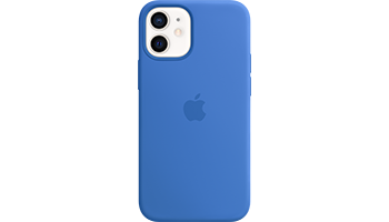 iPhone 12 mini Silicone Case with MagSafe - Capri Blue