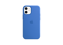 iPhone 12 mini Silicone Case with MagSafe - Capri Blue