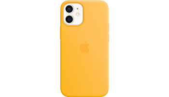 iPhone 12 mini Silicone Case with MagSafe - Sunflower