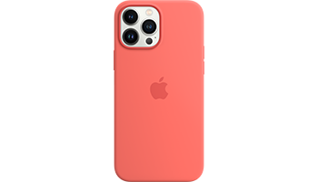 iPhone 13 Pro Max Silicone Case with MagSafe – Pink Pomelo