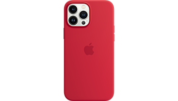 iPhone 13 Pro Max Silicone Case with MagSafe – (PRODUCT)RED
