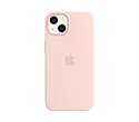 iPhone 13 Silicone Case with MagSafe – Chalk Pink