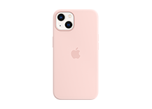 iPhone 13 Silicone Case with MagSafe – Chalk Pink