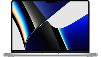 14-inch MacBook Pro/ Apple M1 Pro chip with 10‑core CPU and 16‑core GPU/ 16GB/ 1TB SSD - Silver 14-inch MacBook Pro/ Apple M1 Pro chip with 10‑core CPU and 16‑core GPU/ 16GB/ 1TB SSD - Silver