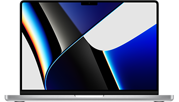14-inch MacBook Pro/ Apple M1 Pro chip with 8‑core CPU and 14‑core GPU/ 16GB/ 512GB SSD - Silver
