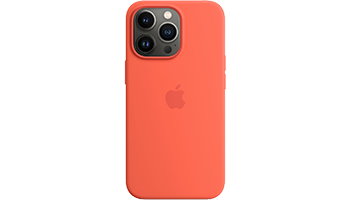 iPhone 13 Pro Silicone Case with MagSafe – Nectarine